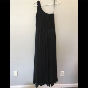 Vera Wang Size 4 black bridesmaid dress